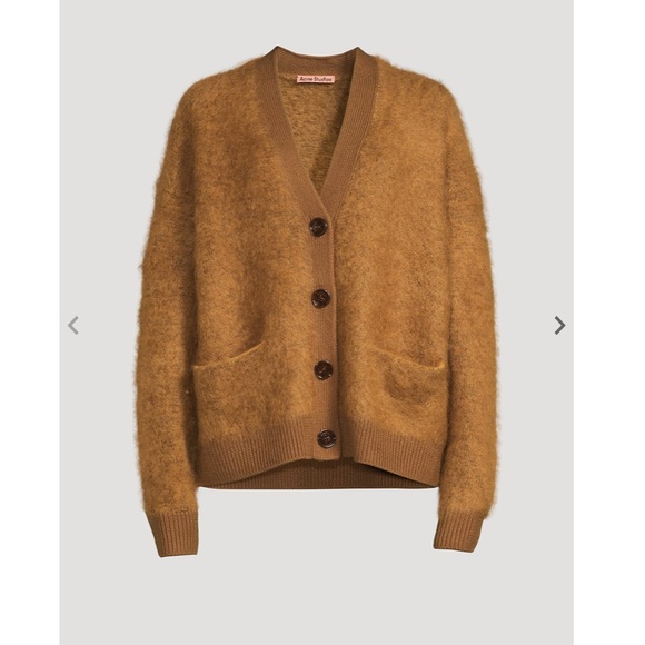 acne studios mohair -blend cardigan - Picture 3 of 7